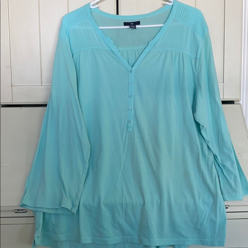 Blue blouse from Gap